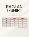 1744970312RaglanSizeChart.png Classic Raglan Designed T-Shirt