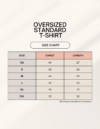1785213938sizechart.png Die Before You Die - Statement Oversized T-Shirt