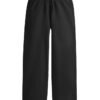Black Wide-Leg Relaxed Fit Pant