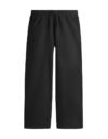 Black Wide-Leg Relaxed Fit Pant