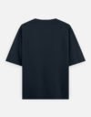 Unbothered Oversized Black T-Shirt